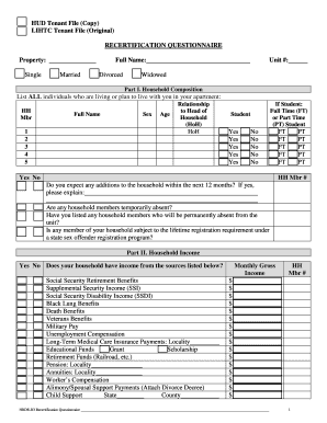 HUD Tenant File Copy Hrdewv  Form