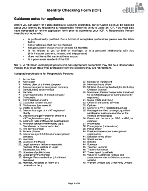 Identity Checking Form ICF Ofsteddbsapplication Co