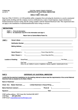 Cmp 1360 Form