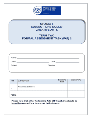 Life Skills Grade 5 Exam Papers  Form