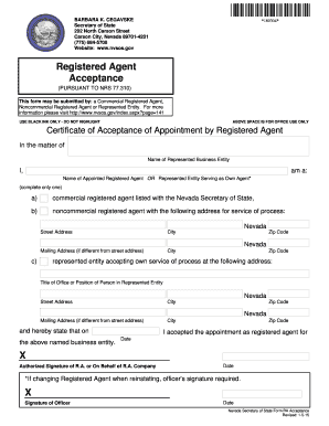  Registered Agent Acceptance Nevada Secretary of State Vfwpost12093 2015-2024