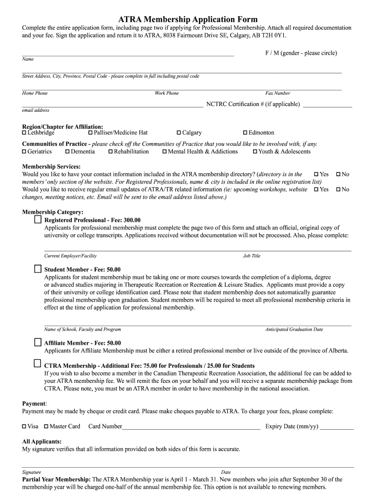 Education Canadian  Form