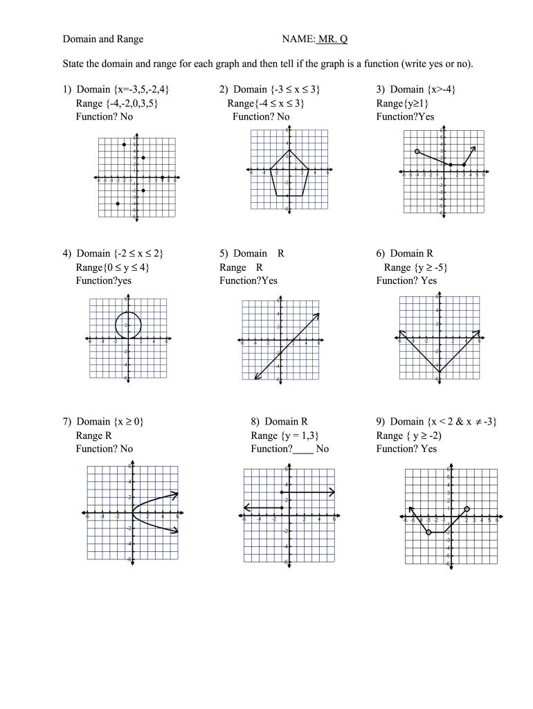 applying domain and range homework 6 answer key