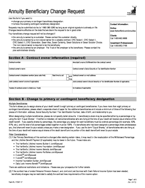  Hartford Annuity Form 2015-2024