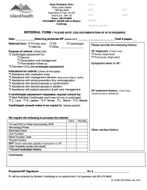  Ecg Documentation Form 2014