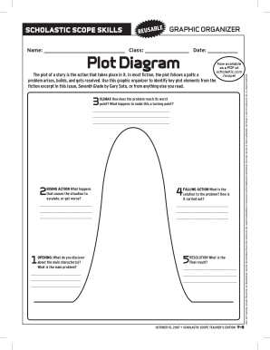 Scholastic Plot Diagram  Form