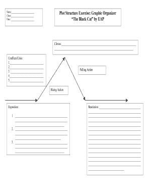 Plot Graphic Organizer PDF  Form