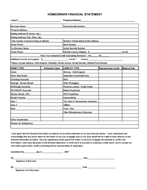 Ssg Financial Report Sample  Form