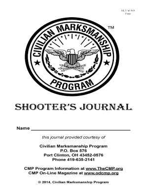 Shooters Journal  Form