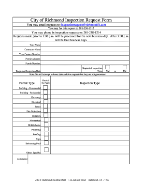 Inspectionrequest Richmondfd Com  Form