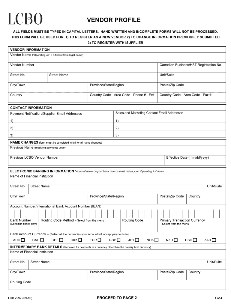 Vendor Information Sheet Template from www.signnow.com