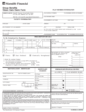 GL3802B LH Pmd Manulife Financial  Form