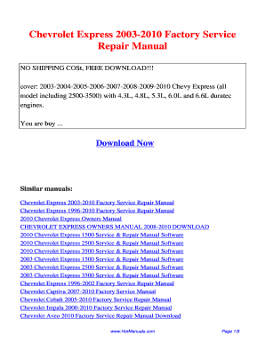 Chevy Impala Repair Manual No No Download Needed Needed  Form