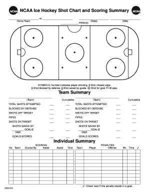 Printable Shot Chart