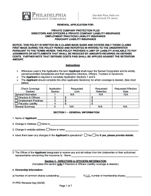  Philadelphia Form Pi Prd New App 2006-2024