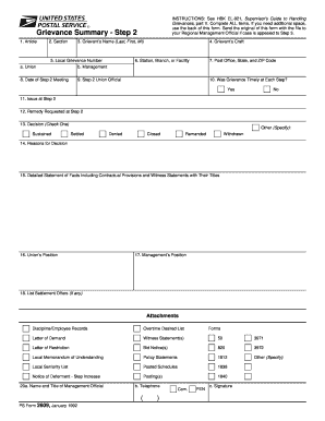 Usps Form 2609