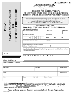 Attachment H  Form