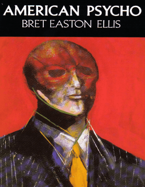 American Psycho Book PDF  Form