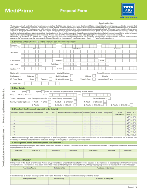 Tata Aig Reimbursement Claim Form PDF