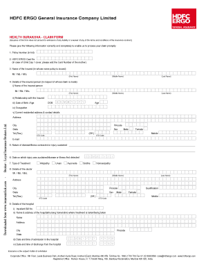 Bike Insurance Form PDF Download