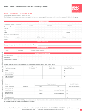 Hdfc Ergo Health Card  Form