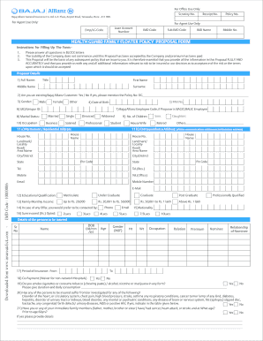 Health Guard Proposal Form