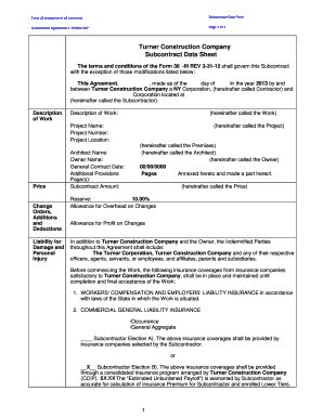 Tcco Turner  Form