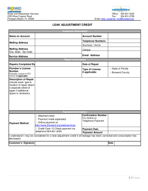 Wws Broward  Form