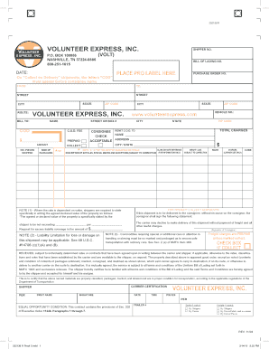 Volunteer Express Inc Volunteer Express Inc Volunteer Express Inc  Form