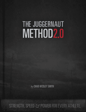 Juggernaut Method 2 0 PDF  Form