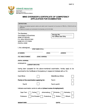 Dmr Forms