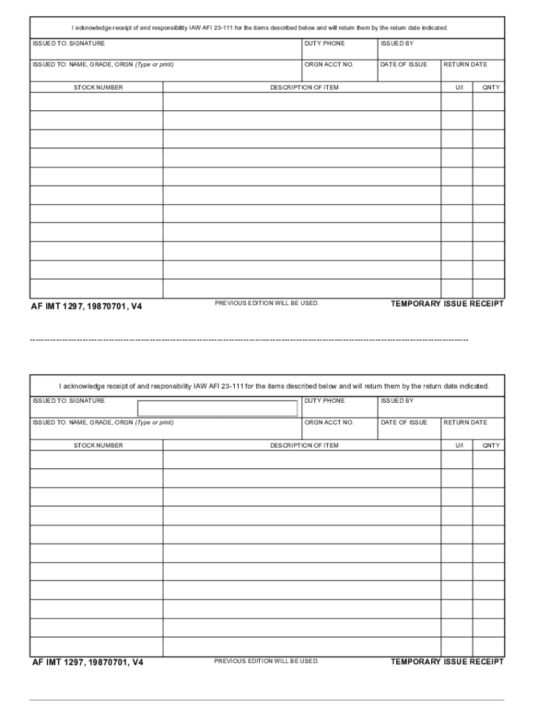 Af Form 1297