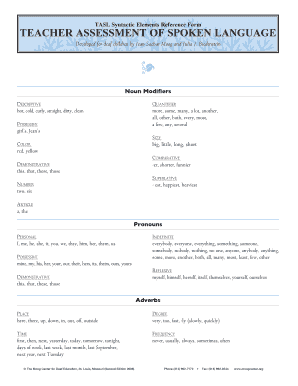 Noun Modifiers RIDBC Ridbc Org  Form