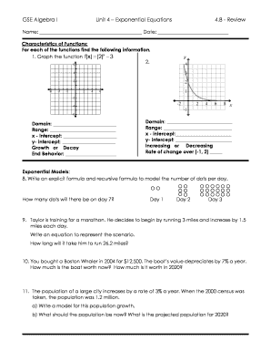 Gse Algebra 1 Answer Key  Form
