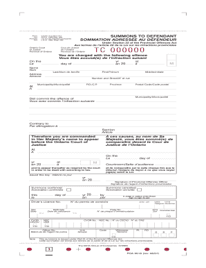 Form SUMMONS to DEFENDANT 104 LRO Rgl 200