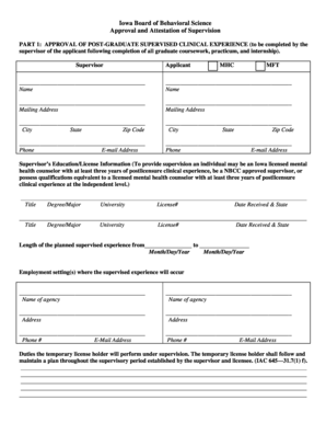  Iowa Attestation Form 2015-2024