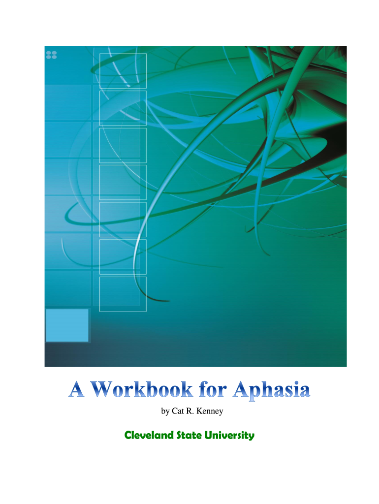  Workbook for Aphasia 2014-2024