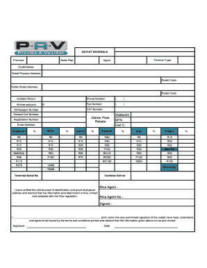 Pav Telecoms  Form