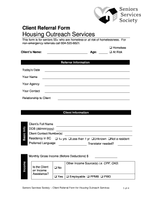 Client Referral Form FINAL Seniors Services