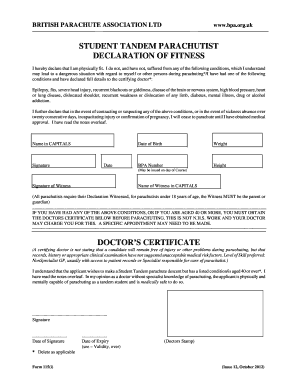  Form 115 Tandem Student Declarationdoc 2012-2024