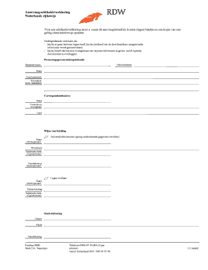 Echtheidsverklaring Voorbeeld  Form