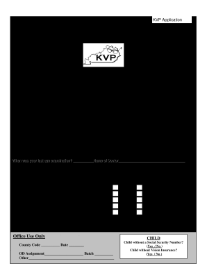 Kentucky Vision Project  Form