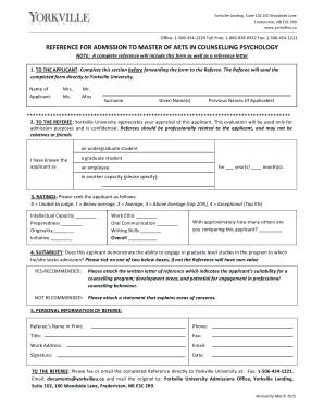 Yorkville Macp  Form