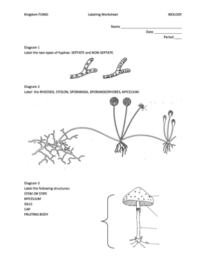 Fungi Labeling  Form