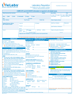  Life Lab Requisition Form 2014