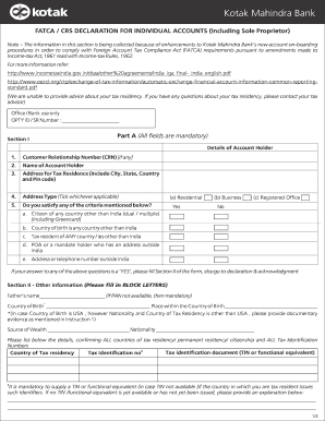 Fatca Form