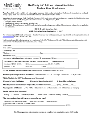 Medstudy Internal Medicine Core Curriculum 19th Edition PDF Download  Form