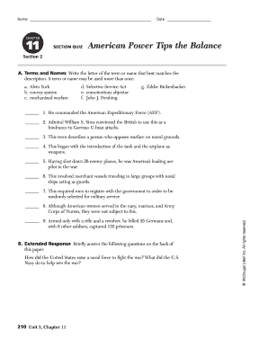 American Power Tips the Balance  Form