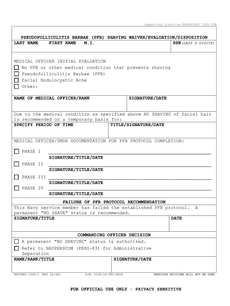 Get and Sign Shaving Waiver for Work Template 2002-2022 Form