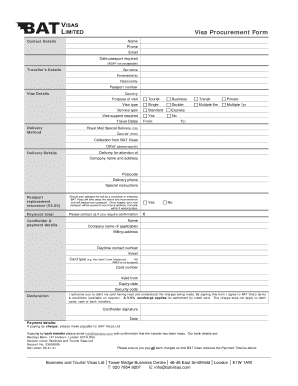 Batvisa  Form